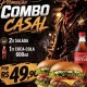 2 X-salada + Coca cola 600 ml