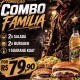 2 X salada +  2 X Burguer + Kuat Guaraná 2 litros