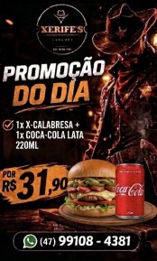 1 X Calabresa + Coca lata 220 ml