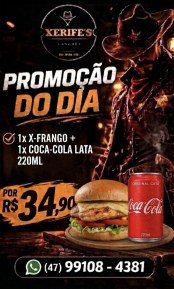 1 X Frango + Coca lata 220 ml