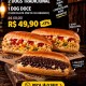 2 Dogs Tradicional + Dog Doce ( chocolate preto ou branco )