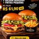 2 salada Burguer + fritas pequena