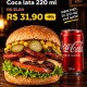 1 X Calabresa + Coca lata 220 ml
