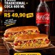 2 Dogs Tradicional + Coca 600 ml